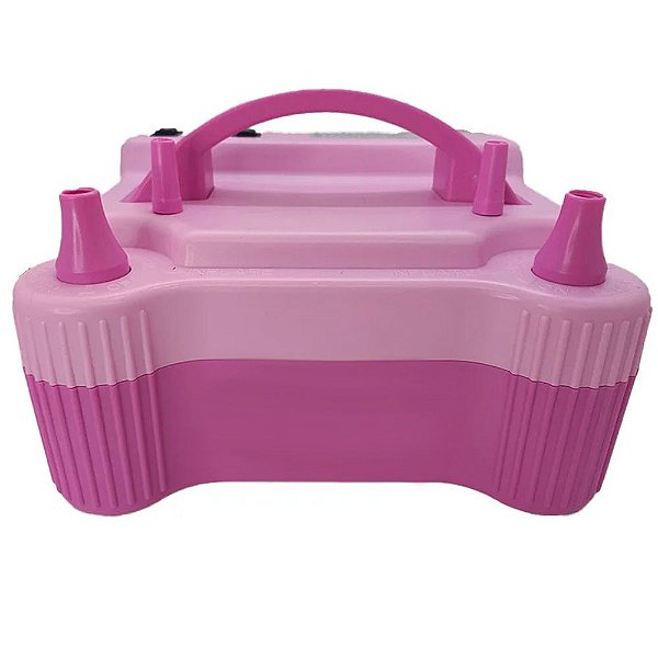 Inflador de Balões Electric Balloon Pump 1100W de Potência - Rosa - 12 unidades - Rizzo Import