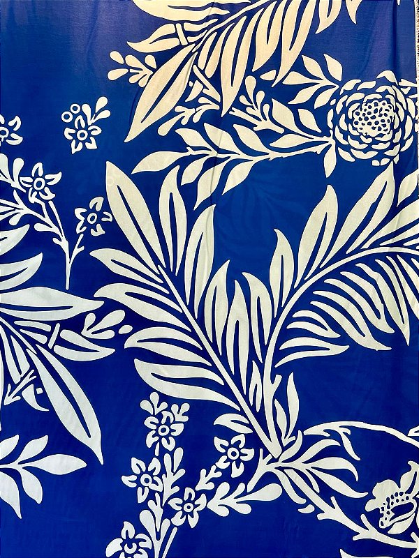 Tecido Crepe Folhas Tiffany azul Vermelho Colorido vestido blusinhas canga macacão blusa camisa pano leve e fresco