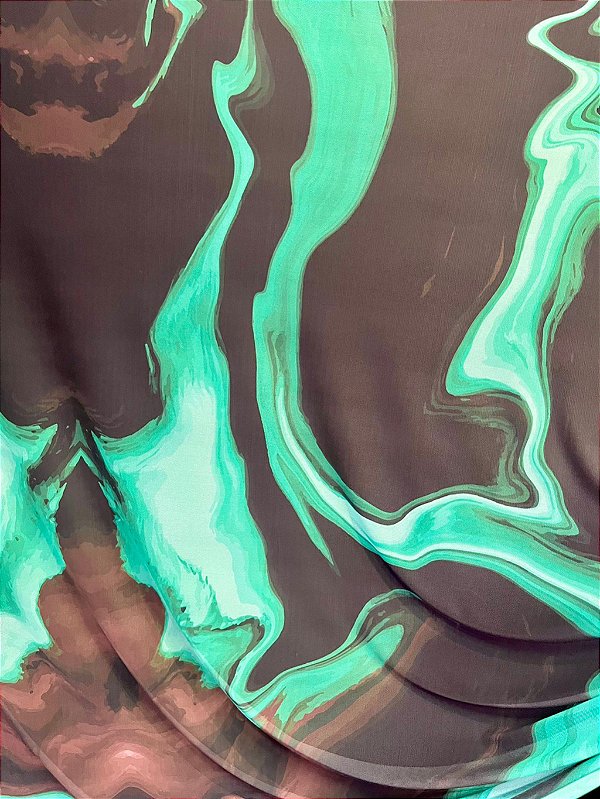 Tule de Malha Marmorizado ideal para vestido, com elastano, blusas, saias em 5 cores disponíveis