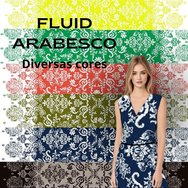 TECIDO MALHA FLUID BARRADO ARABECO