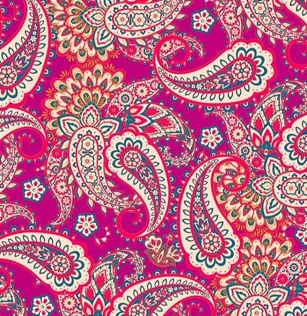 TECIDO MALHA FLUID ESTAMPA PINK VIBRANTE PARA CONFECÇÃO DE VESTIDOS, SAIAS, BLUSAS, ETC