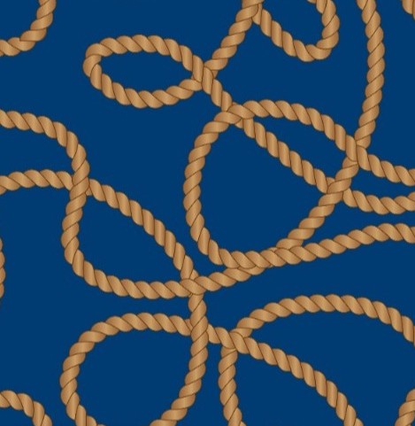 TECIDO CREPINHO CORDAS NAVAL PARA CONFECÇÃO DE VESTIDOS, SAIAS, BLUSAS, ETC