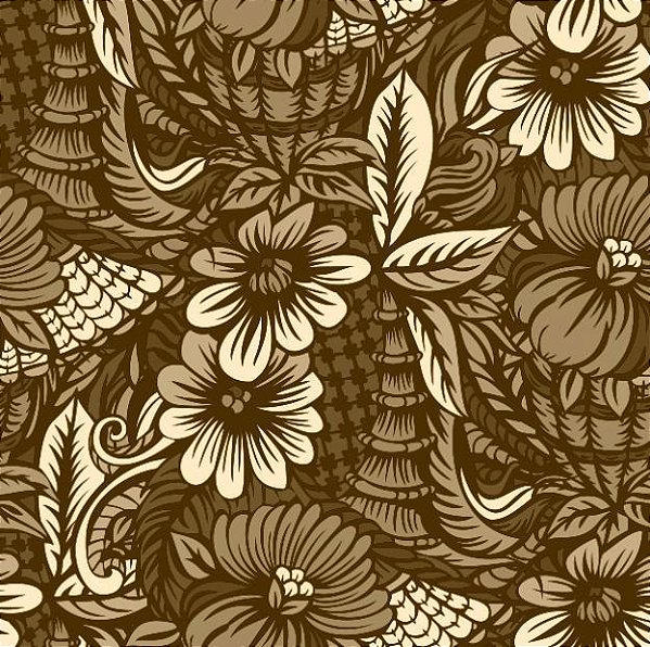 TECIDO CREPINHO DOCE JARDIM PARA CONFECÇÃO DE VESTIDOS, SAIAS, BLUSAS, ETC