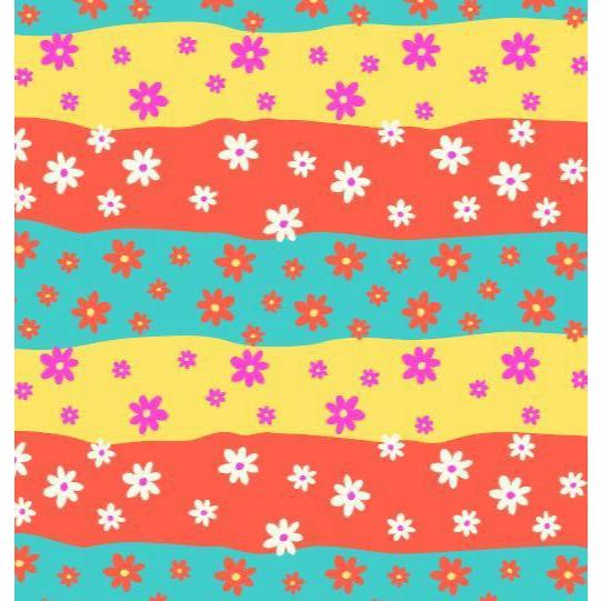 TECIDO FLUID FLOR DE VERÃO PARA CONFECÇÃO DE VESTIDOS, SAIAS, BLUSAS, ETC