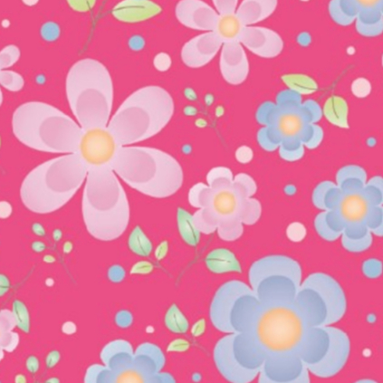 TECIDO CREPINHO FLORZINHAS DE PRIMAVERA PARA CONFECÇÃO DE VESTIDOS, SAIAS, BLUSAS, ETC