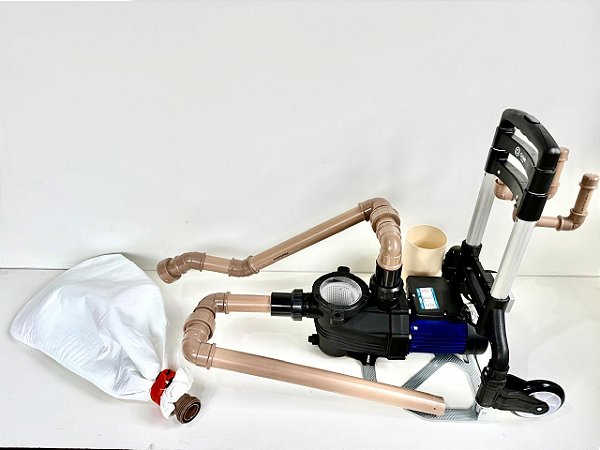 KIT COMPLETO – CARRINHO COM BOMBA E FILTRO MP
