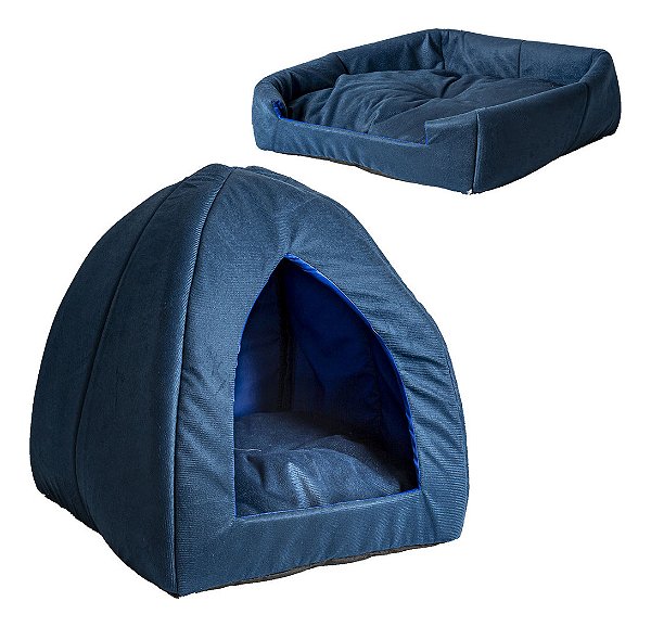 Cama Toca Iglu Caminha e Casinha Para Cães e Gatos Cachorros Pequenos Shitzu
