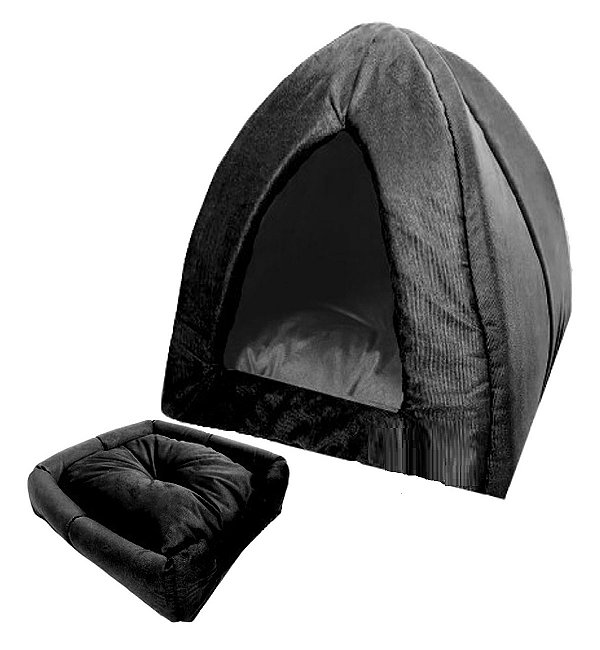 Cama Toca Iglu Oca Caminha e Casinha Para Cães e Gatos Cachorros Pequenos Shitzu
