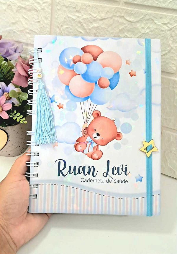 Caderneta de Saúde Ursinho / Personalizado