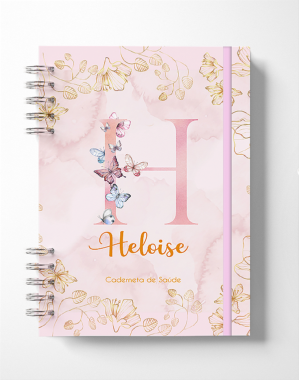 Caderneta de  Saúde Alfabeto / Personalizado