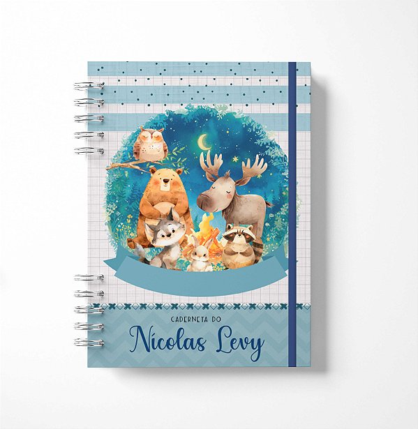 Caderneta de  Saúde Anoitecer na Floresta/ Personalizado