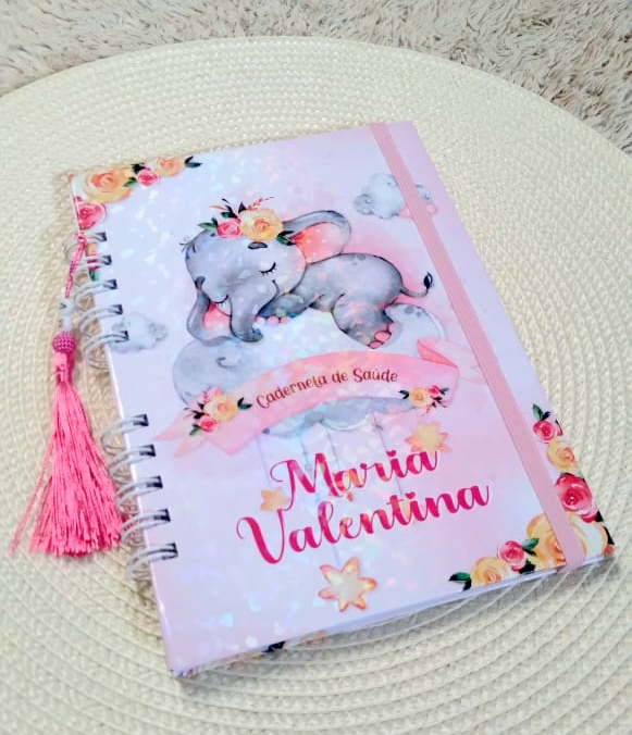 Caderneta de Saúde Elefantinha / Personalizado