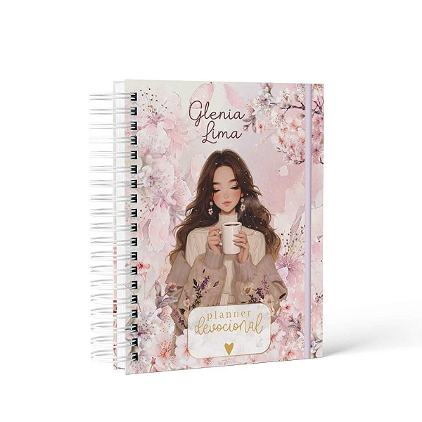 Planner Devocional - MENINA FLOR/ Personalizado