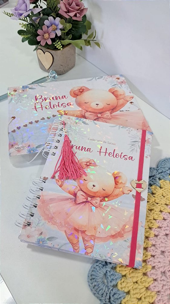 Kit Caderneta +Pasta Semi cartonada / Personalizado