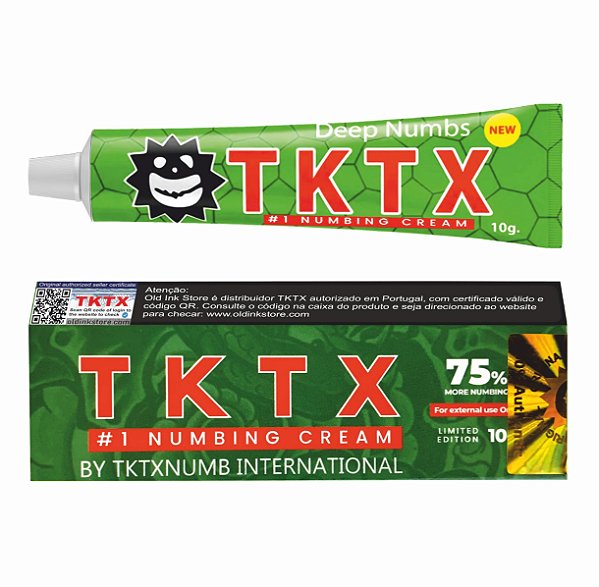 Pomada Anestésica TKTX Verde 75%