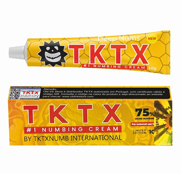 Pomada Anestésica TKTX Amarela 75%