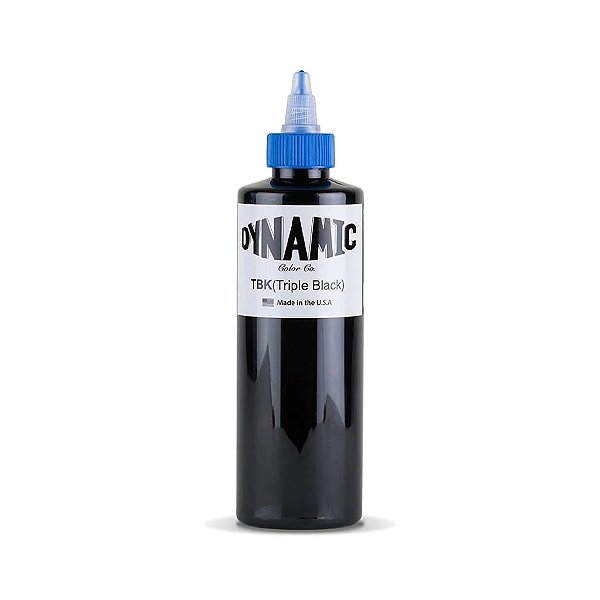 Tinta DYNAMIC INK 8 ONÇAS (240ML) - Triple Black