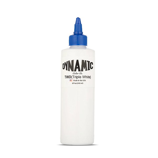 TINTA DYNAMIC INK Triple White - 8 ONÇAS (240ML)