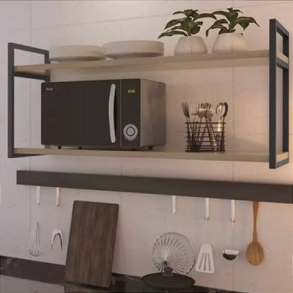Suportes Duplo Estilo Industrial P/prateleiras