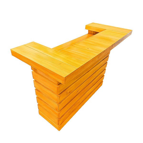 Balcão de Pallets para Eventos e Festas
