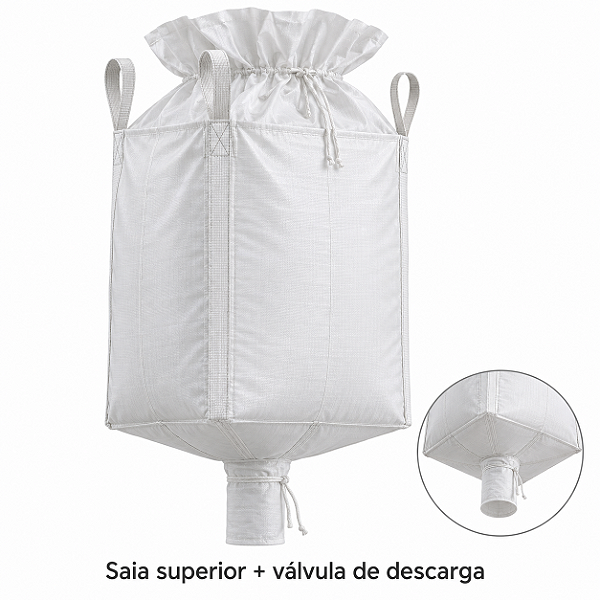 Big Bag Seminovo 90x90 cm – Alturas de 160 a 210 cm