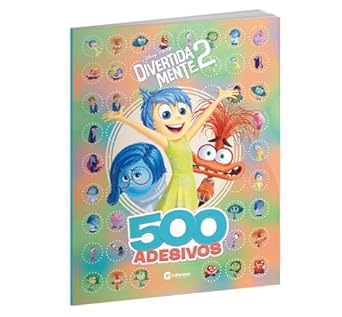 Divertida Mente 2 500 adesivos