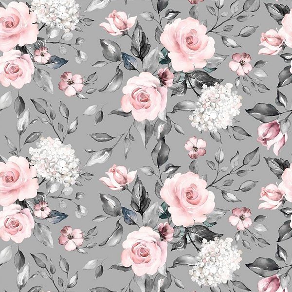 Papel de Parede Adesivo Floral Afrodite