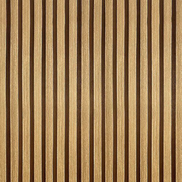 Papel De Parede Adesivo Madeira Ripado Reno Claro  - 5M