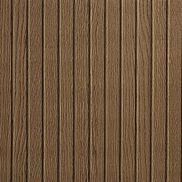 Papel De Parede Adesivo Madeira Ripado Escuro - 5M