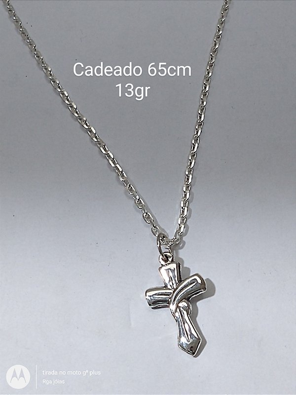 Corrente em prata legítima 950