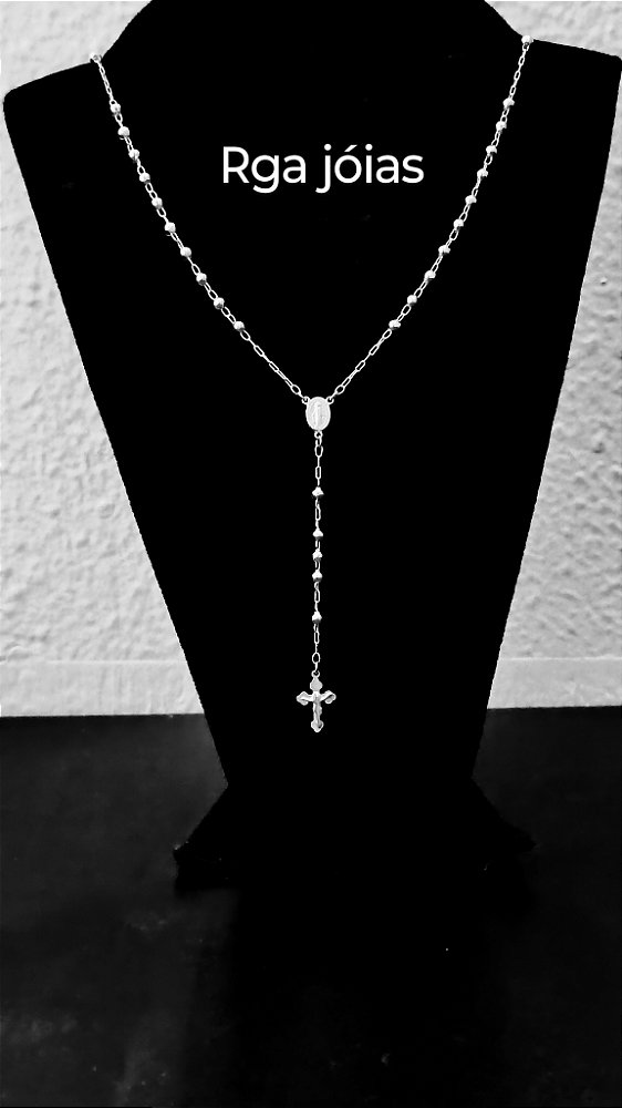 Terço em Prata legítima 950