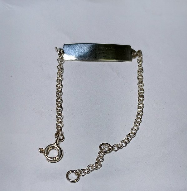 Pulseira  de criança em Prata legítima 950