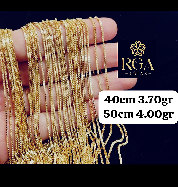 Corrente em ouro 18k masculino