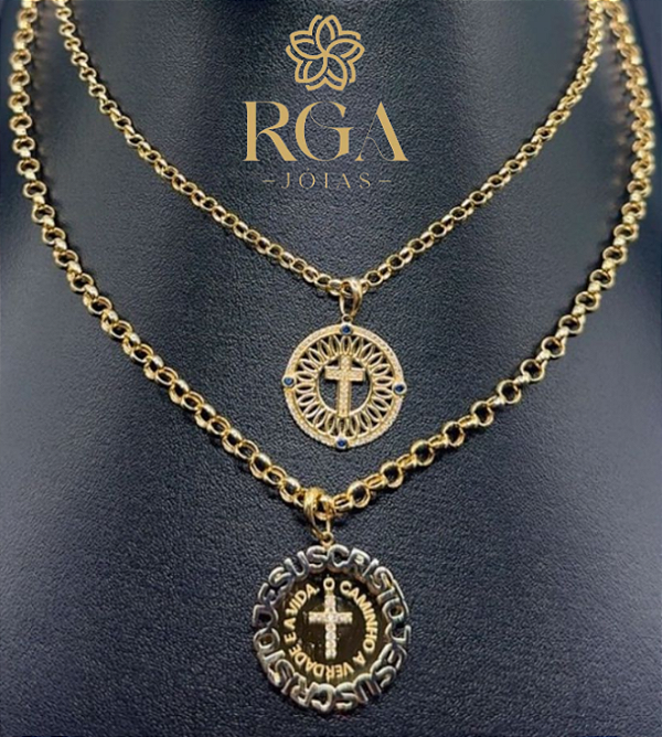 Conjunto em ouro 18k