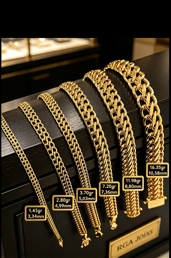 Pulseira em ouro 18k
