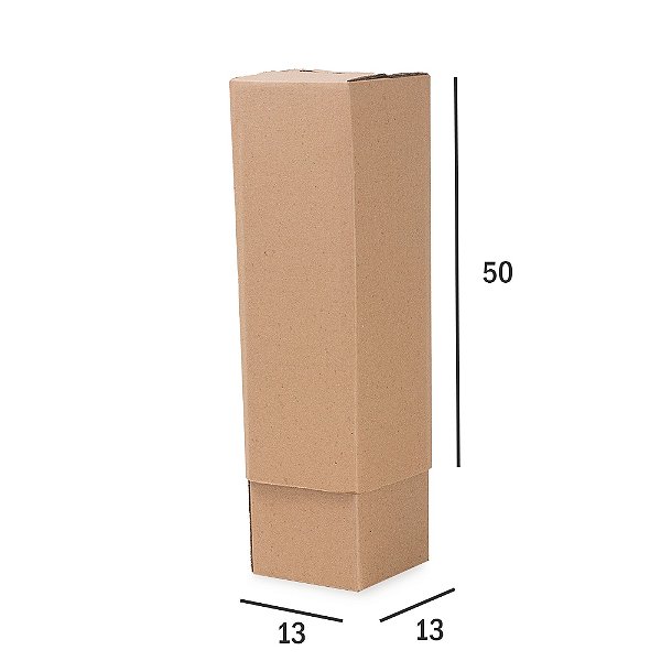 CAIXA TUBO 2 - 13X13X50 cm a 13x13x96 cm