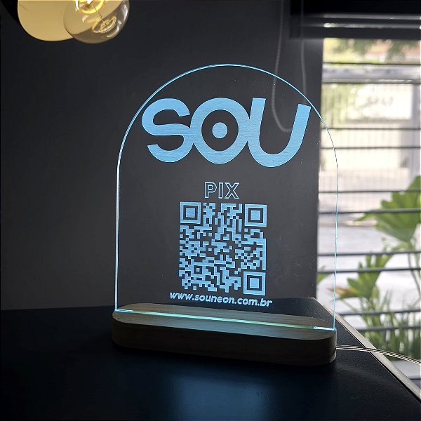 Display Logo + QR
