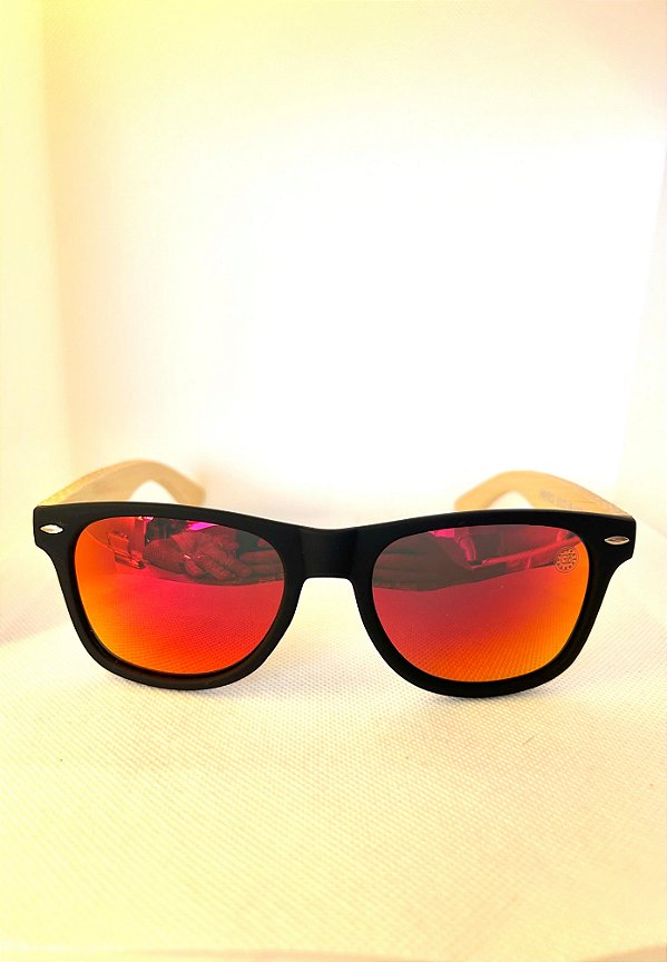 SOLAR BRAVA VERMELHO AMADEIRADO POLARIZADO