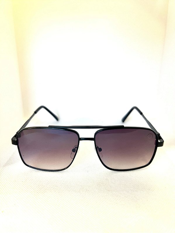 SOLAR JURERÊ AVIADOR METAL PRETO DEGRADE