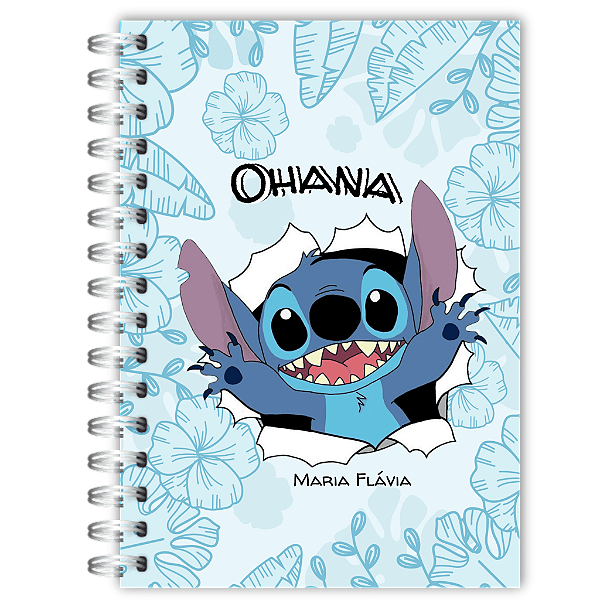 Caderno:  Stitch 01