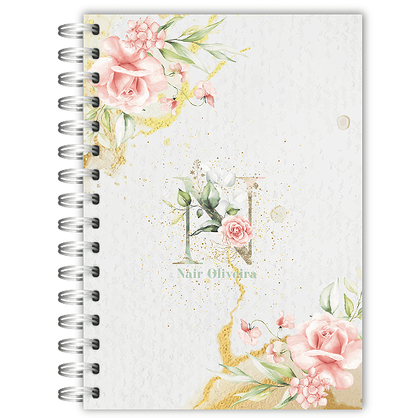 Agenda: Alfabeto Letras em Papel