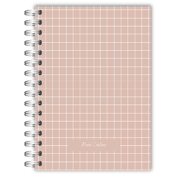 Agenda: Minimalista Bege