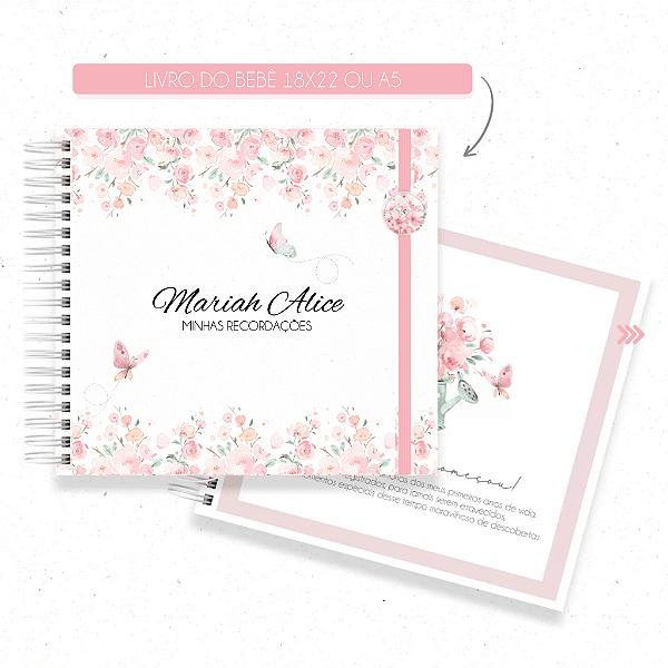 Livro do Bebê: Borboleta Floral
