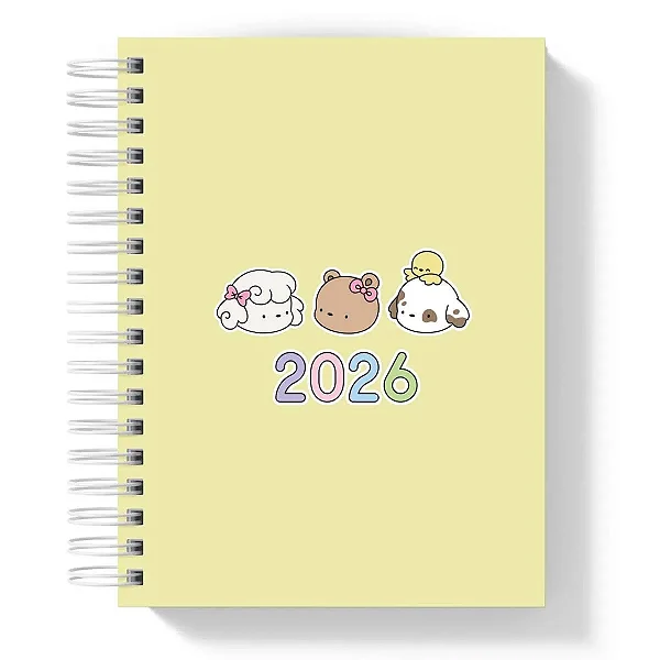 Agenda: 2026 Amarelo II - Coleção Color Me