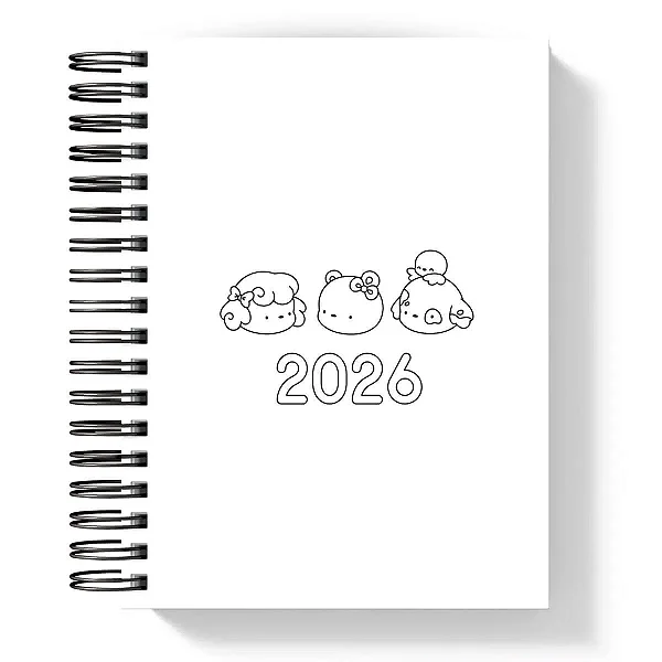 Agenda: 2026 P&B II - Coleção Color Me