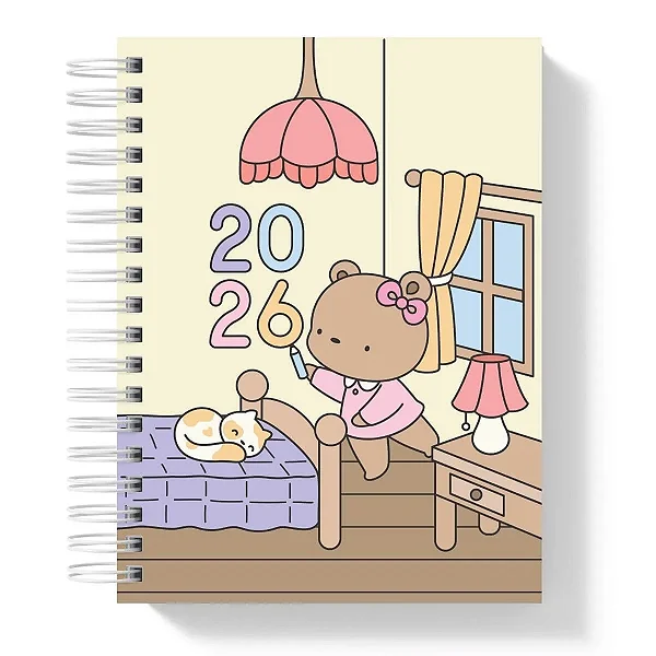 Agenda: Ursinha III - Coleção Color Me