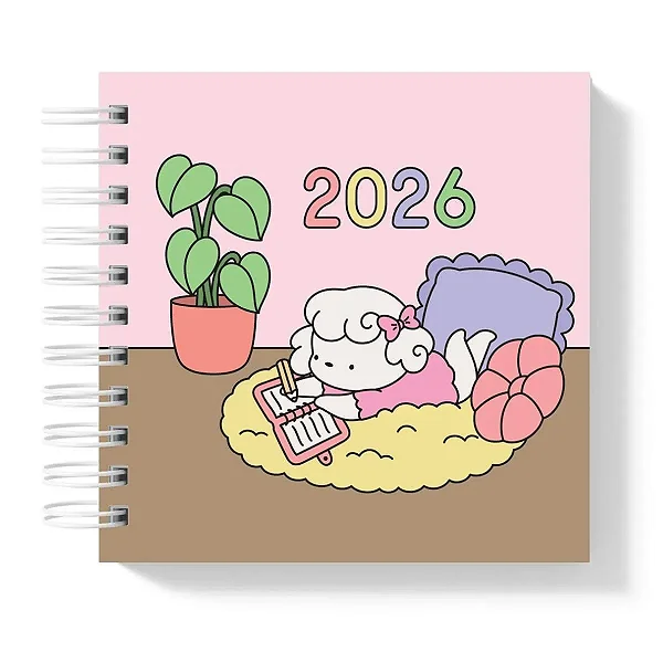 Mini Agenda: Doguinha I - Coleção Color Me