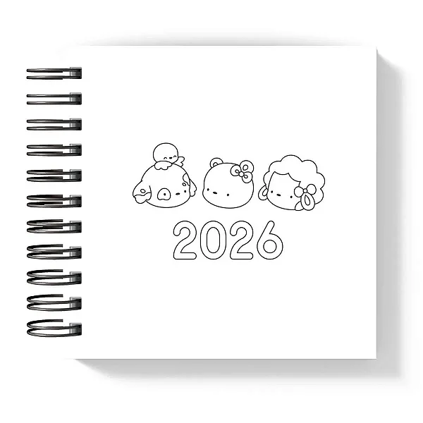 Mini Agenda: P&B II - Coleção Color Me