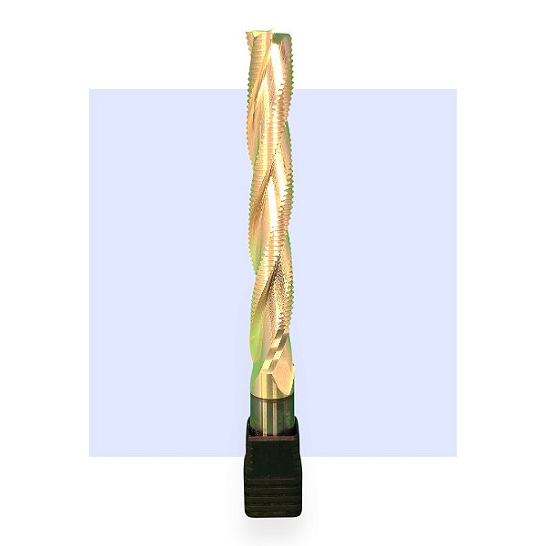 FRESA 20 MM X 140 3 CORTES ESPIRAL UP CUT SERRILHADA - MADEIRA - YIEX