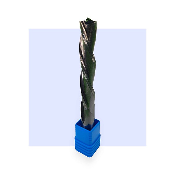 FRESA 20 MM X 140 3 CORTES ESPIRAL UP CUT SERRILHADA - MADEIRA - YIEX